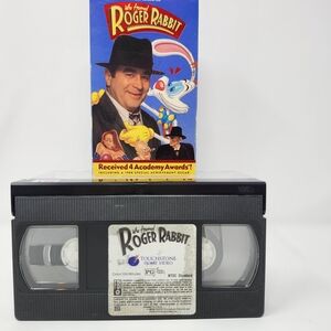 Disney Who Framed Roger Rabbit VHS - Black and Yellow